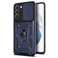 Ударопрочный чехол Camshield Serge Ring for Magnet для Samsung Galaxy S23 (Синий)