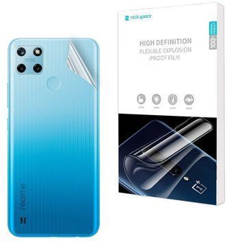 Гидрогелевая пленка Realme C25Y Gidrogel Lite на крышку Глянцевая