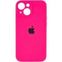 Чохол Silicone Case Full Camera Protective (AA) Apple iPhone 15 Plus (6.7") (Рожевий / Barbie pink)