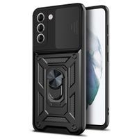 Ударопрочный чехол Camshield Serge Ring for Magnet для Samsung Galaxy S23 Plus (Черный)
