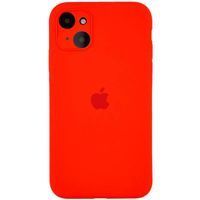 Чехол Silicone Case Full Camera Square Iphone 13 Mini (Красный/ Red)