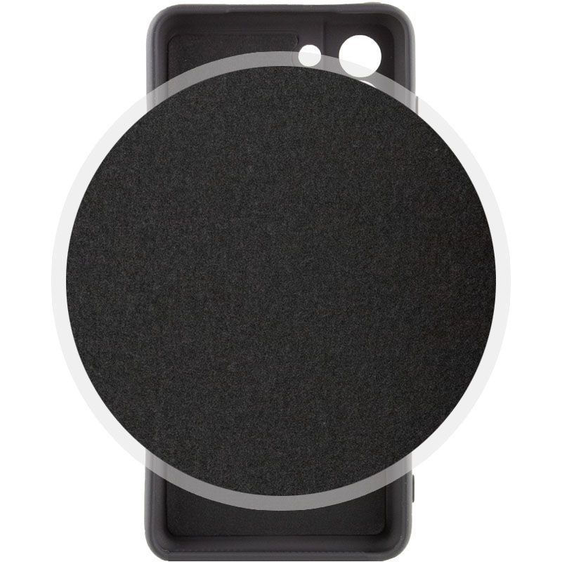 Чехол Silicone Case Samsung Galaxy S21 (Черный)