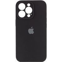 Чохол Silicone Case Full Camera Square Iphone 14 Pro Max (Чорний / Black) фото 1