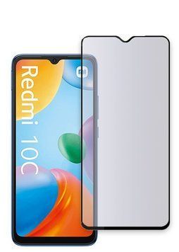 5D стекло Privacy Xiaomi Redmi 10C (Антишпион)