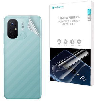 Гидрогелевая пленка Xiaomi Redmi 12C на крышку Глянцевая