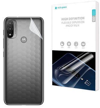 Гидрогелевая пленка Motorola E20 Gidrogel Lite на крышку Глянцевая