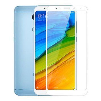 3D Скло Full Cover Xiaomi Redmi 5 Білий