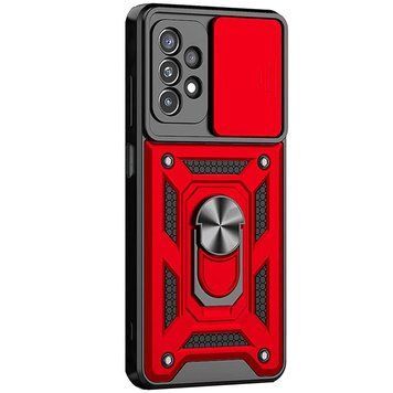 Ударопрочный чехол Camshield Serge Ring for Magnet для Samsung Galaxy A53 5G (Красный)