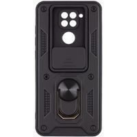 Ударопрочный чехол Camshield Serge Ring for Magnet для Xiaomi Redmi Note 9 (Черный) фото 2