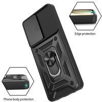 Ударопрочный чехол Camshield Serge Ring for Magnet для Samsung Galaxy M53 (Чёрный) фото 2