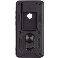 Ударопрочный чехол Camshield Serge Ring for Magnet для Xiaomi Redmi Note 9 (Черный) фото 3