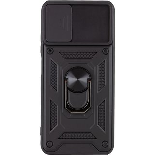 Ударостійкий чохол Camshield Serge Ring for Magnet для Samsung Galaxy S23 Ultra (Чорний)