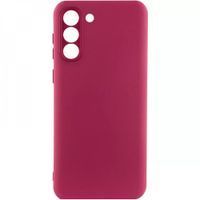 Чехол Silicone Case Samsung Galaxy S21 (Бордовый)