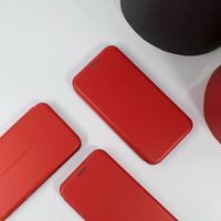 Чехол книжка Premium Nokia C10 Flip Magnetic кожаный Красный фото 5