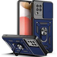 Ударопрочный чехол Camshield Serge Ring for Magnet для Samsung Galaxy M53 (Синий)
