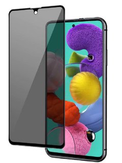 5D стекло Privacy Samsung Galaxy A51 (Антишпион)