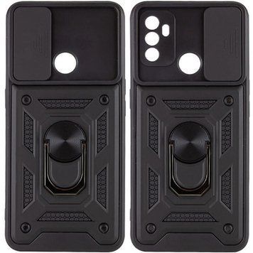 Ударопрочный чехол Camshield Serge Ring for Magnet для Oppo A53 (Черный)