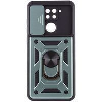 Ударопрочный чехол Camshield Serge Ring for Magnet для Xiaomi Redmi Note 9 (Зеленый) фото 3