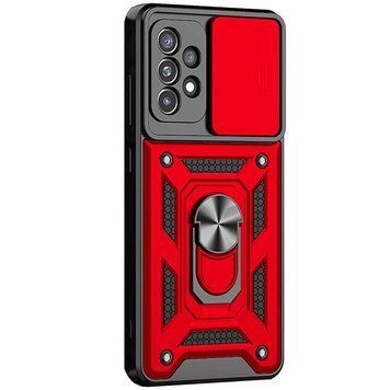 Ударопрочный чехол Camshield Serge Ring for Magnet для Samsung Galaxy A53 5G (Красный)