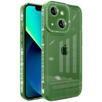 Чехол Starfall Clear для Apple iPhone 13 (6.1") (Зеленый)