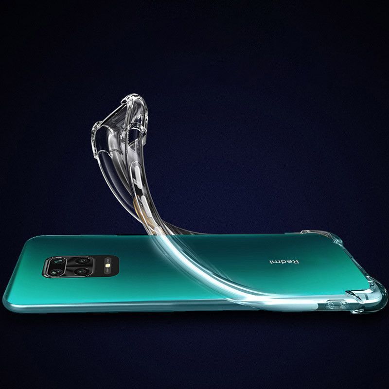 Чехол прозрачный с усиленными углами для Xiaomi Redmi Note 9 Pro