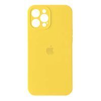 Чехол Silicone Case Full Camera Square Iphone 13 Pro (Желтый / Bright Yellow)