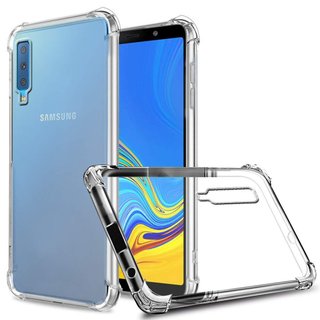 Чехол прозрачный с усиленными углами для Samsung Galaxy A7 2018