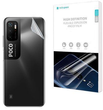 Гидрогелевая пленка Xiaomi Poco M3 Pro Gidrogel Lite на крышку Глянцевая