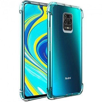 Чохол прозорий з посиленими кутами для Xiaomi Redmi Note 9S