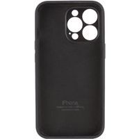 Чехол Silicone Case Full Camera Protective (AA) Apple iPhone 15 Pro Max (6.7") (Черный / Black) фото 2