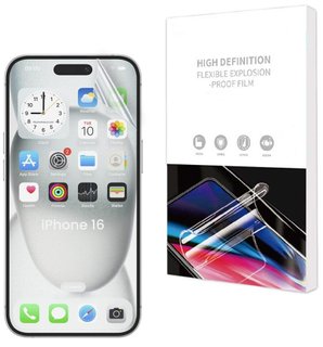 Плівка Гідрогелева Apple iPhone 16 (6.1") HD Gidrogel для екрану Глянцева