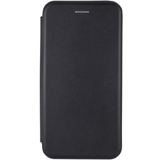 Чехол книжка Premium кожаный Samsung Galaxy A04s (Черный)