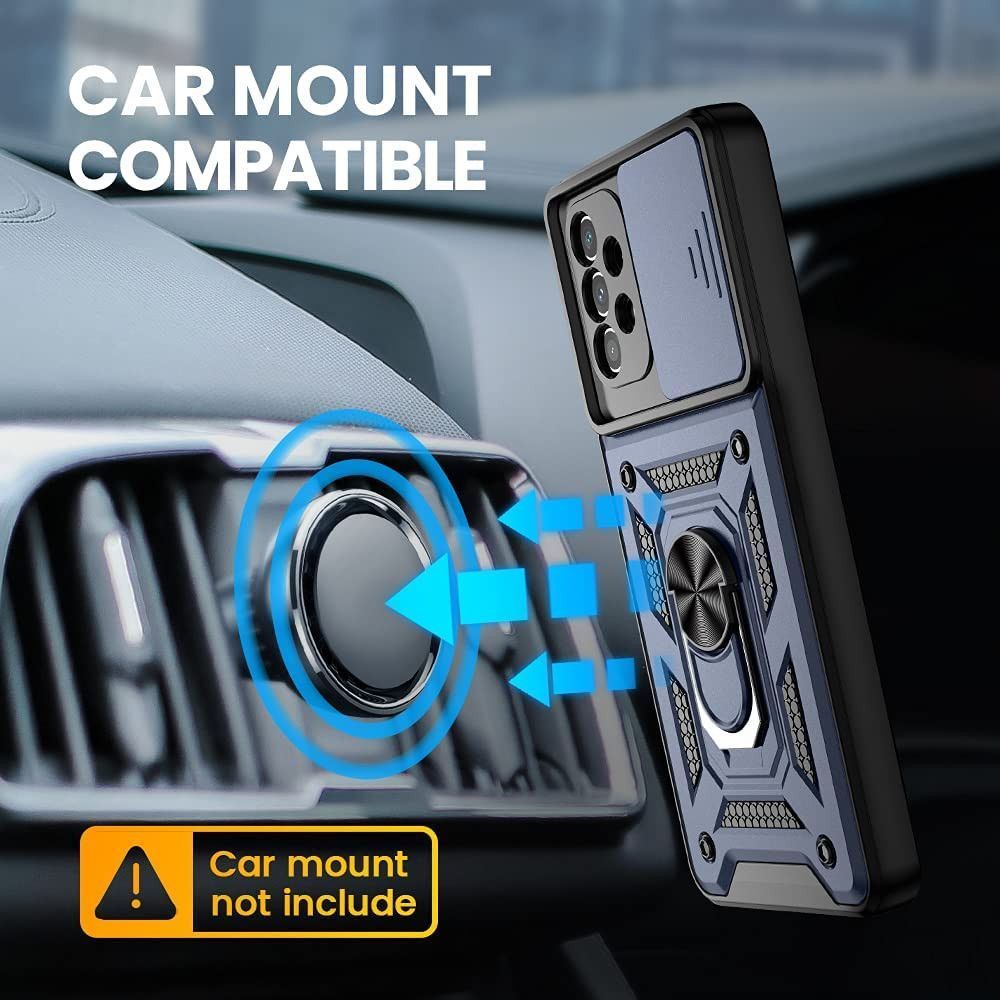 Ударопрочный чехол Camshield Serge Ring for Magnet для Samsung Galaxy A73 5G (Все цвета)