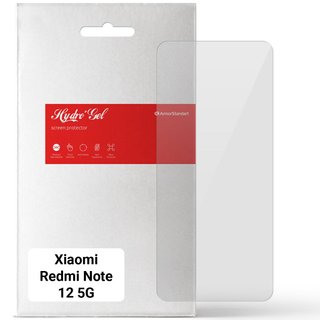 Гидрогелевая пленка Xiaomi Redmi Note 12 5G на крышку Глянцевая