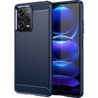 Чехол силиконовый Slim Xiaomi Redmi Note 12 Pro+ 5G (Синий)