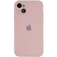 Чехол Silicone Case Full Camera Square Iphone 13 (Нежно Розовый/ Pink Sand)