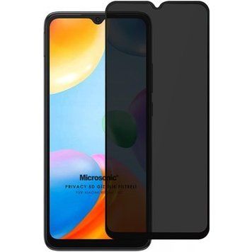 5D стекло Privacy Xiaomi Poco C40 (Антишпион)
