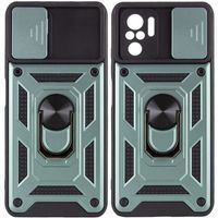 Ударостійкий чохол Camshield Serge Ring for Magnet для Xiaomi Redmi Note 10 (Зелений)