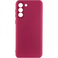 Чохол Silicone Case Samsung Galaxy S21 FE (Бордовий)