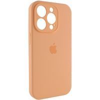 Чехол Silicone Case Full Camera Protective (AA) Apple iPhone 15 Pro Max (6.7") (Оранжевый / Cantaloupe)
