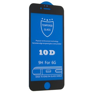 10D Стекло Premium Glass Iphone 6/6s Черный