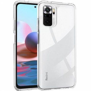 Чохол прозорий з посиленими кутами для Xiaomi Redmi Note 10S