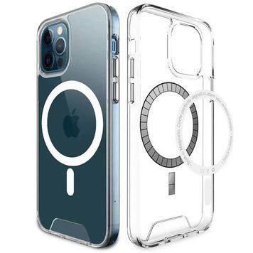 Чохол TPU прозорий Space Case with MagSafe для Apple iPhone 15 Pro Max