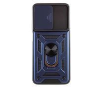 Ударопрочный чехол Camshield Serge Ring for Magnet для Apple iPhone X (5.8") (Синий)