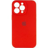 Чехол Silicone Case Full Camera Square Iphone 13 Pro (Красный/ Red)