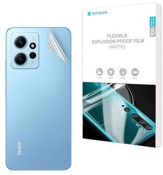 Гидрогелевая пленка Xiaomi Redmi Note 12 4G на крышку Матовая