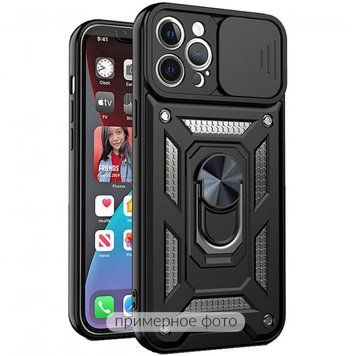Ударопрочный чехол Camshield Serge Ring for Magnet для Apple iPhone 11 Pro (5.8") (Черный)