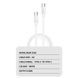 Кабель USB-C WUW X180 USB-C - Type-C 100W Білий фото 2