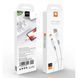 Кабель USB WUW X163 USB - Lightning 2,4A 1М Белый фото 1