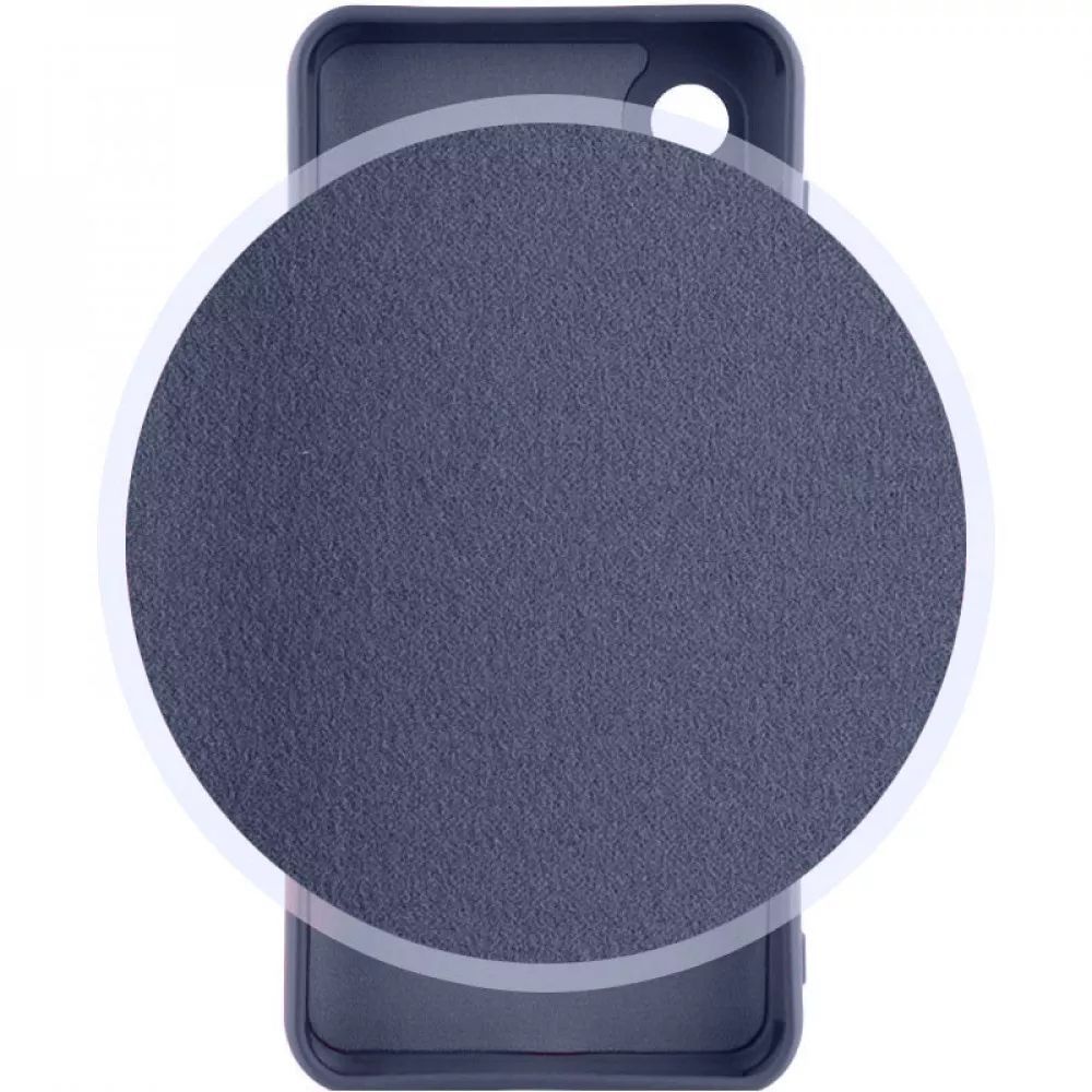 Чехол Silicone Case Samsung Galaxy S22 (Синий)
